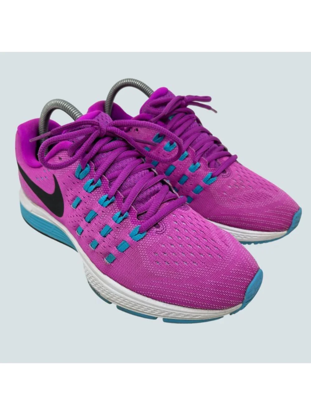 Nike Air Zoom Vomero 11 Women's Size 8 Hyper Violet Blue Running Shoes 818100-50